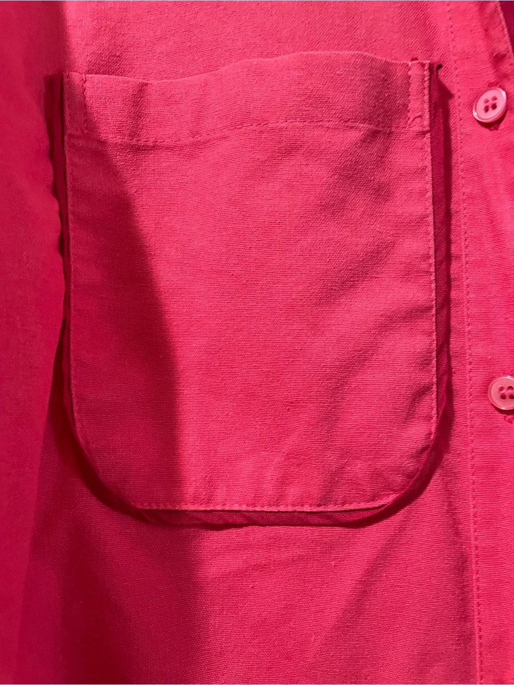 Commense Hot Pink Button-Up Shirt & High-Rise Shorts Set - Picture 2 of 8
